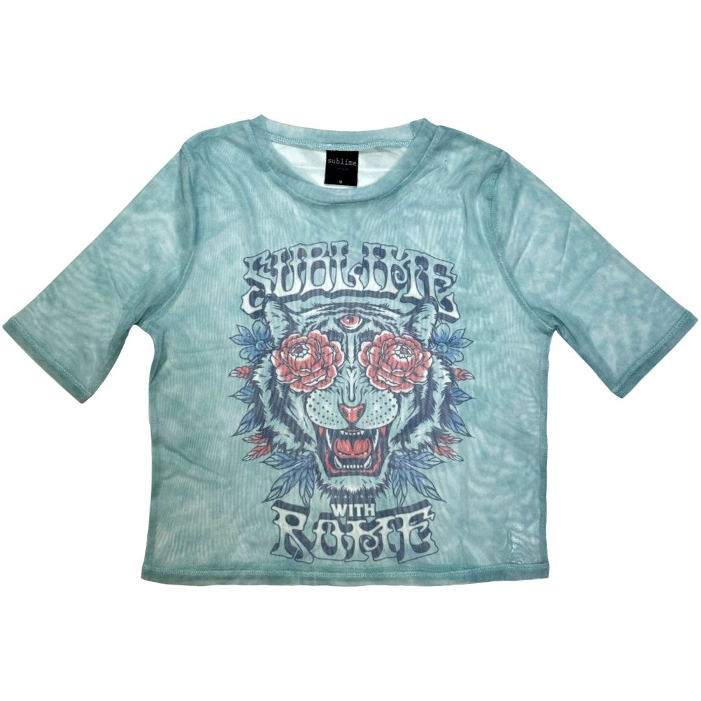 Sublime - With Rome Crop top - Blue